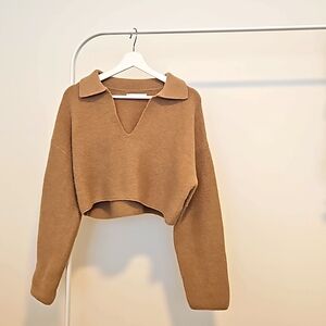 OAK + FORT Cropped Sweater
